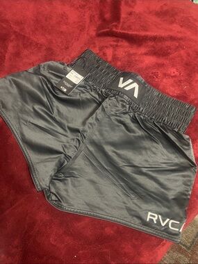 RVCA Black Muay Thai Shorts